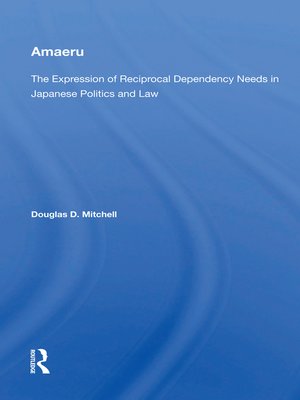 cover image of Amaeru